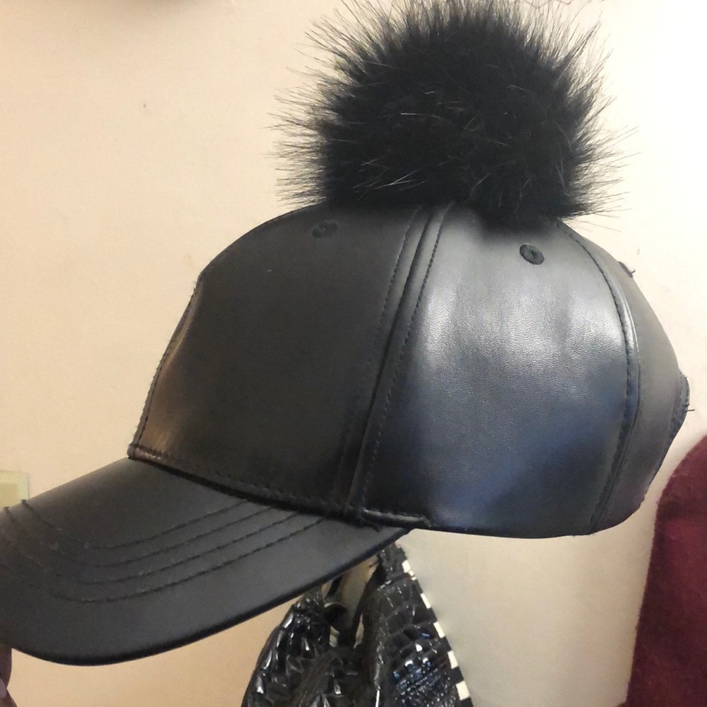 Leather cap